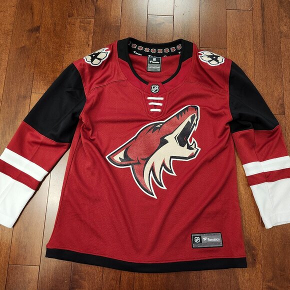 Arizona Coyotes Fanatics Breakaway youth jersey in size L/XL - Picture 1 of 7
